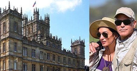 Clooney urządzi wesele w Downton Abbey?!