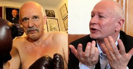 Korwin Mikke UDERZYŁ posła! "Żałuję, że nie naplułem mu w twarz!"