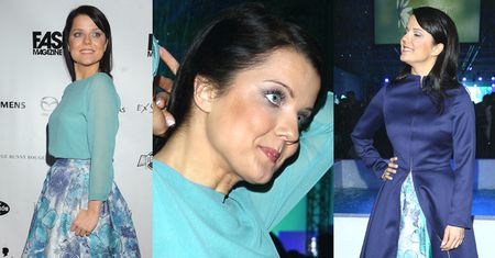 Jabłczyńska w "stylu lat 50-tych"... PASUJE JEJ?