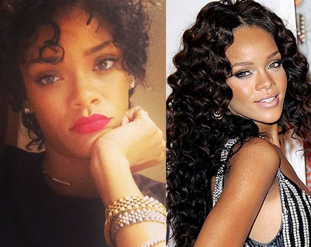 Rihanna wróciła do kręconych włosów! (ZDJĘCIA)