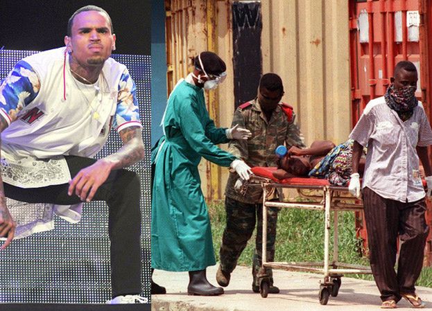 Chris Brown szokuje: "Ebola służy kontroli populacji!"