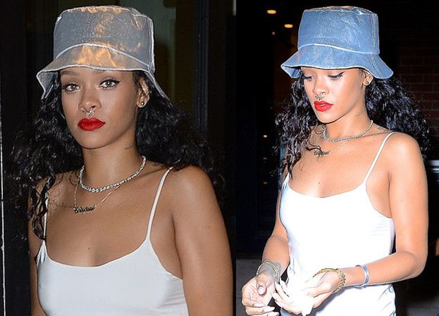 Rihanna z KOLCZYKIEM w NOSIE (ZDJĘCIA)