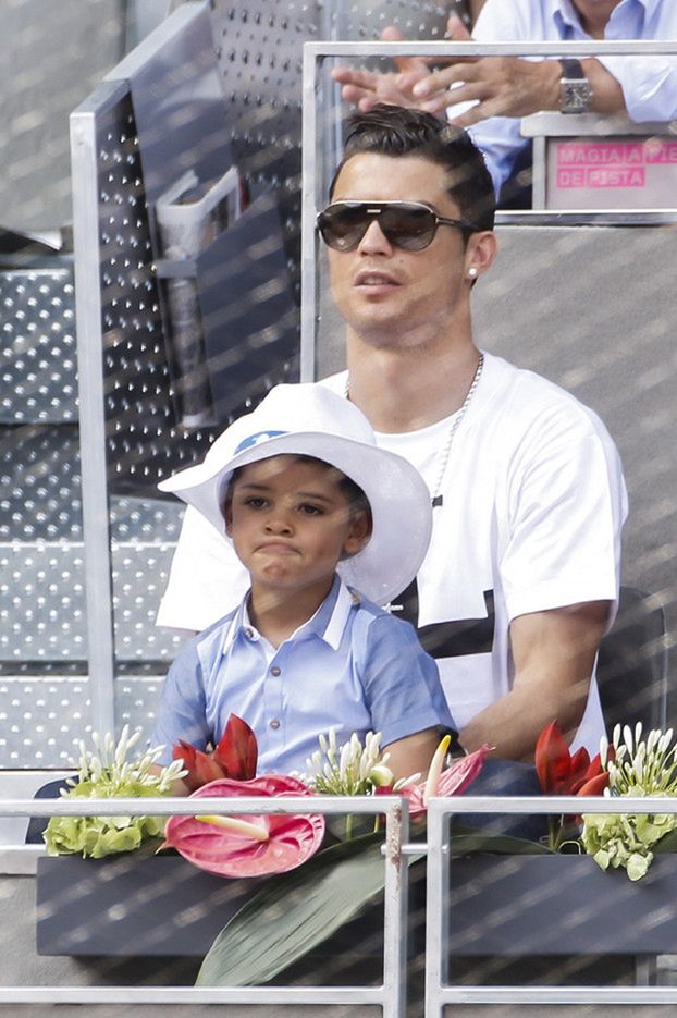 Ronaldo z synem! PODOBNY?