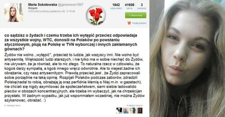 "Pogromczyni Tuska": "ŻYDZI SAMI SIEBIE ŁADOWALI DO PIECÓW!"