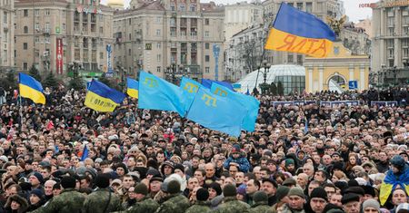 Nowa Ukraina? Takiego państwa jeszcze nie ma. Fatalny bilans rewolucji rok po Majdanie