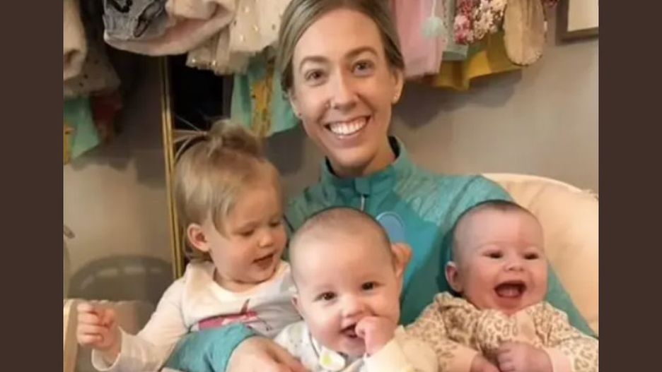Urodziła troje dzieci w rok. Nie są to trojaczki