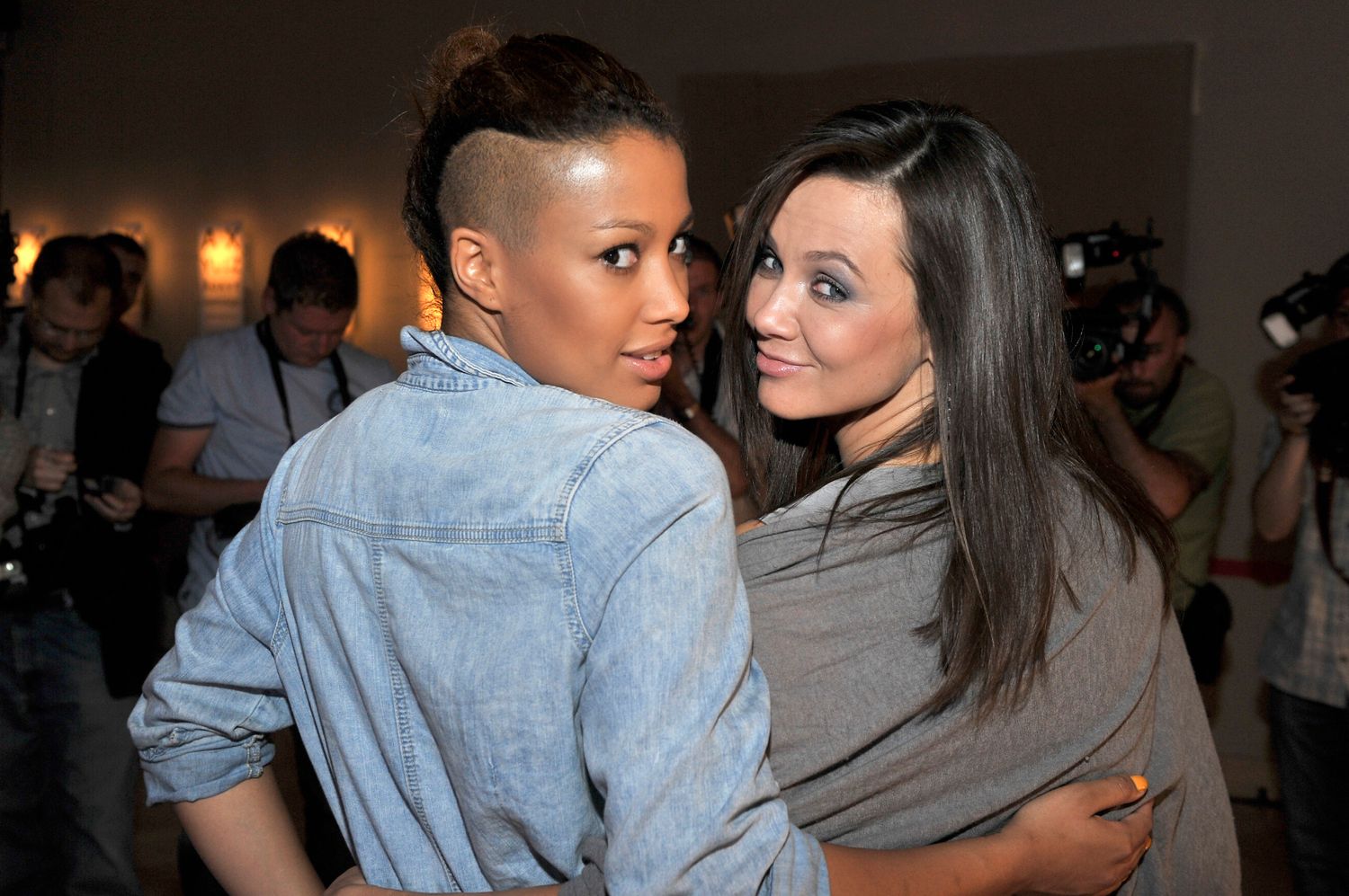 Kinga Rusin i Patricia Kazadi
