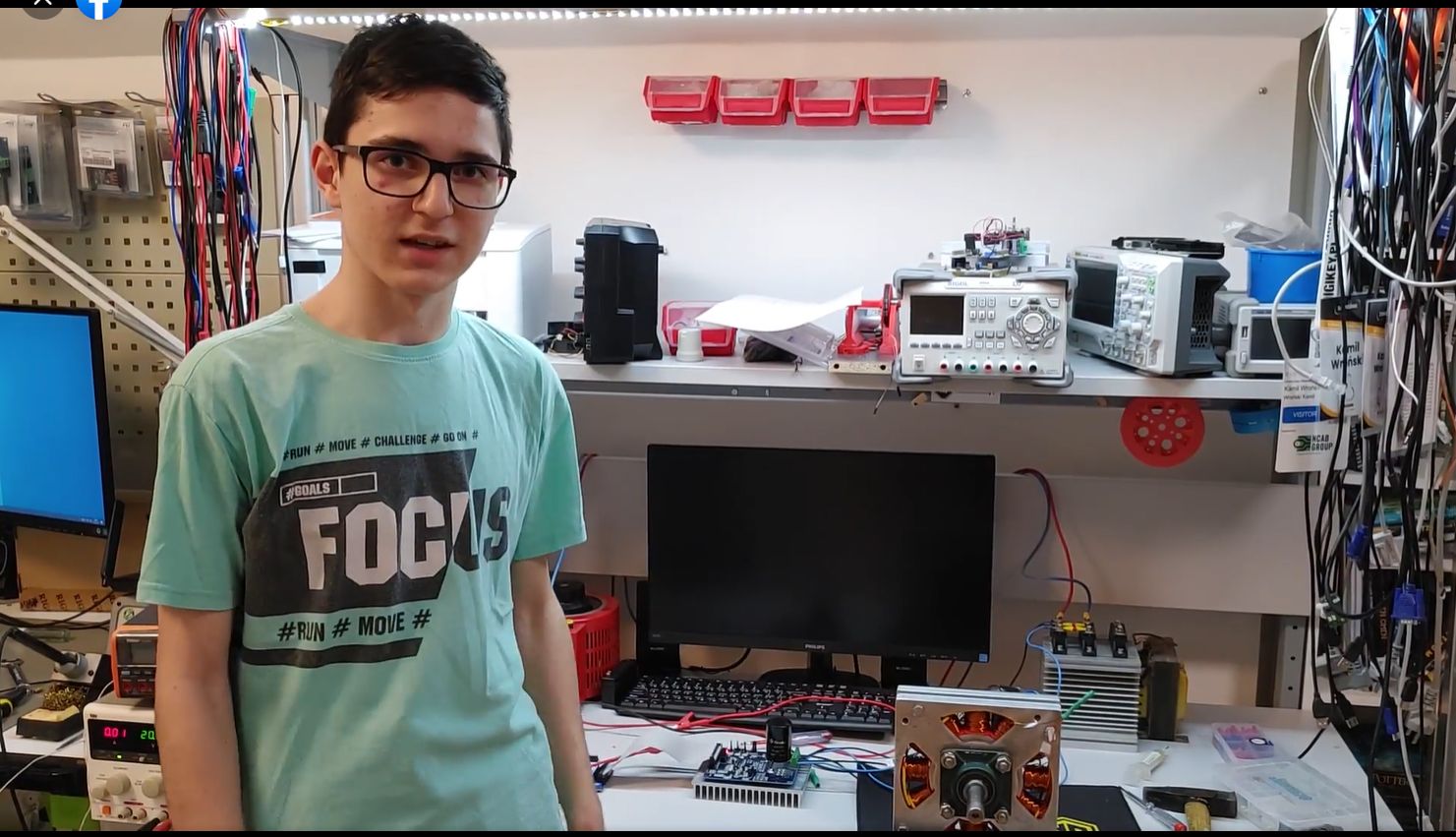 14-latni Kamil założył swoją firmę