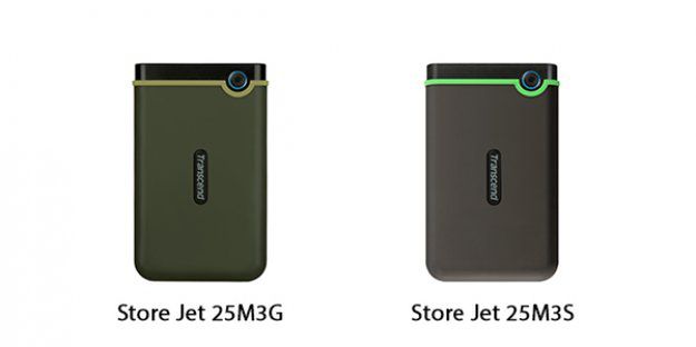 Dyski Transcend StoreJet 25M3 w wersji slim