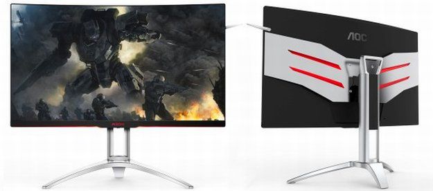 Dwa nowe zakrzywione monitory AOC AGON