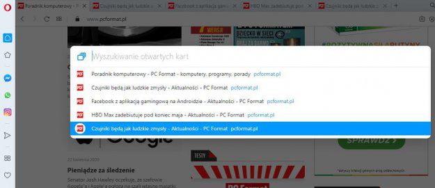 Opera: Instagram plus drobiazgi