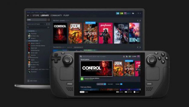 Konsola Steam Deck z trybem wydajności i energooszczędnym