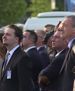 Defilada lotnicza podczas szczytu NATO