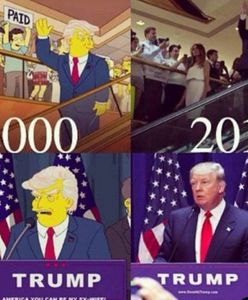 Mem z Simpsonami i Donaldem Trumpem to internetowy żart, ale jest w tym odrobina prawdy