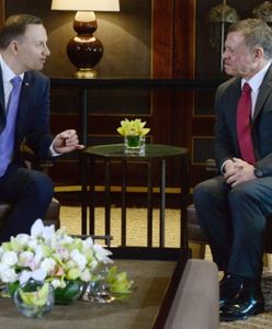 Andrzej Duda w Jordanii o uchodźcach i współpracy wojskowej
