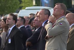 Defilada lotnicza podczas szczytu NATO