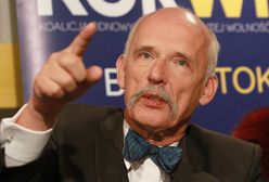 #dziejesienazywo Janusz Korwin-Mikke: nie zostawię łajdakom tych 500 zł
