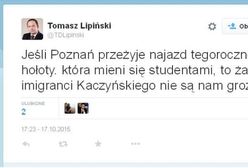 Radny PO z Poznania o bawiących się na Starym Rynku: "hołota, która mieni się studentami"