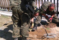 Pociski z II wojny światowej znalezione w rejonie kościoła w Dąbrowie Tarnowskiej