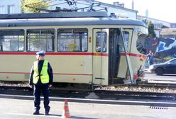 Wypadek w Poznaniu: zderzyły się samochody i tramwaje