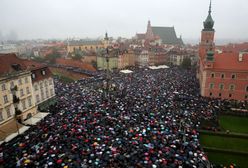 "Czarny protest". Manifestacje w wielu miastach w Polsce. Ile osób wzięło udział w demonstracjach?