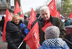 Protest przed siedzibą PiS. Ikonowicz: te zmiany oznaczają masowe eksmisje na bruk i rugi społeczne