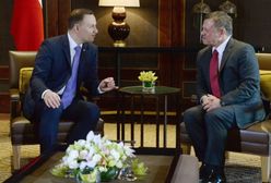 Andrzej Duda w Jordanii o uchodźcach i współpracy wojskowej