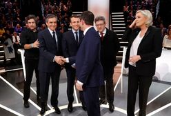 Burzliwa debata kandydatów w wyborach prezydenckich we Francji