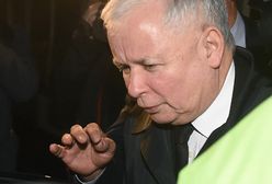 Jarosław Kaczyński odjechał z Nowogrodzkiej bez słowa