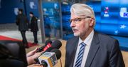 Szef MSZ: chcemy, by Saryusz-Wolski został zaproszony na szczyt UE
