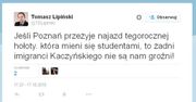 Radny PO z Poznania o bawiących się na Starym Rynku: "hołota, która mieni się studentami"