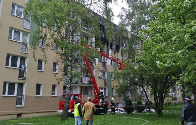 Policjant uratował życie dziecku i babci. Wybuch gazu w Nowym targu mógł się skończyć tragicznie