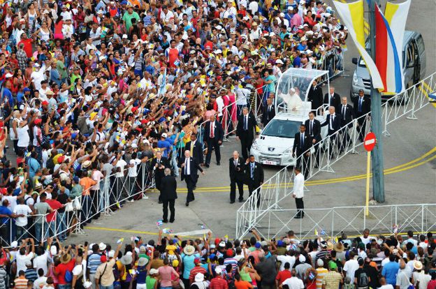 Papież Franciszek spotkał się z Fidelem Castro na Kubie