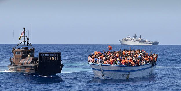 Tragedia na Morzu Śródziemnym. Wywróciła się łódź z setkami uchodźców