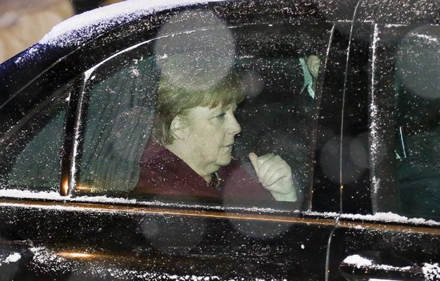 Uroczysta kolacja ostatnim punktem wizyty Merkel. Wiceszef MSZ relacjonuje