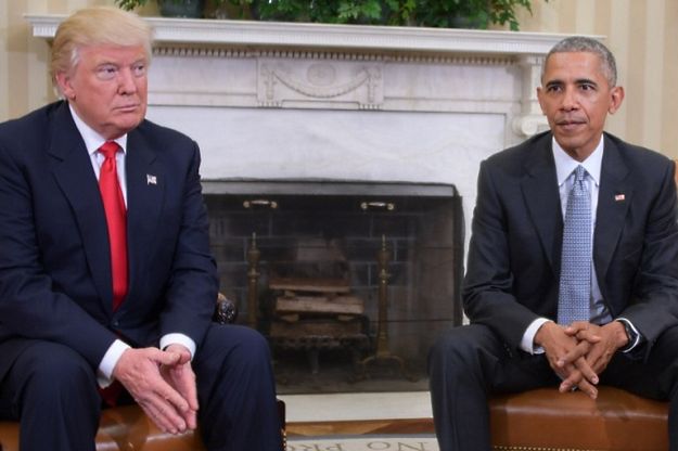 Barack Obama spotkał się z Donaldem Trumpem