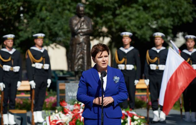 Beata Szydło na obchodach Sierpnia'80: Anna Walentynowicz symbolem tamtych dni