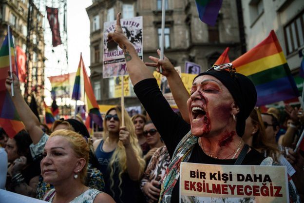 Protest w Stambule po morderstwie aktywistki LGBT