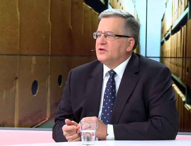 Bronisław Komorowski: prezes PiS wyhodował sobie groźnego konkurenta