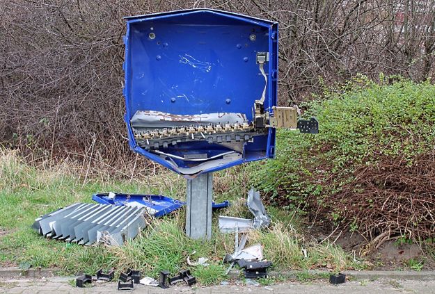 Wypadek w Schoeppingen w Niemczech. 29-latek zginął, wysadzając automat z prezerwatywami