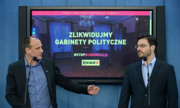 Kukiz'15 chce likwidacji gabinetów politycznych: to partyjne synekury