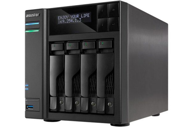 Dysk sieciowy NAS AS6204T dla małych i średnich firm