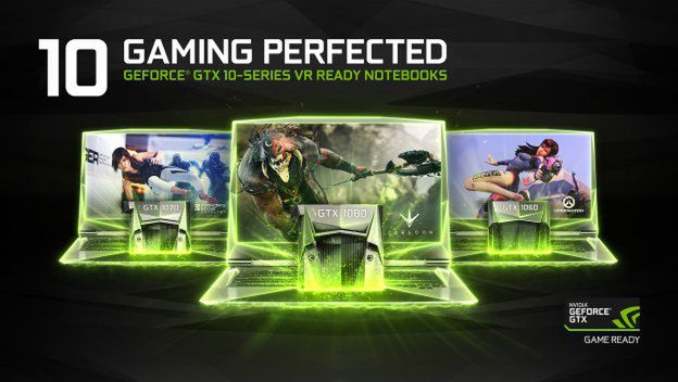 Karty graficzne GeForce GTX serii 10 trafiają do notebooków