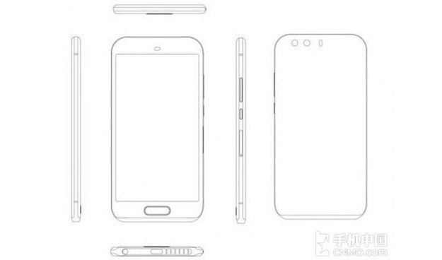 Huawei P9 na szkicach