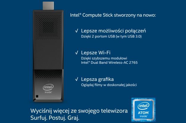 Intel Compute Stick nowej generacji