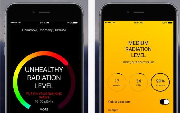 iPhone sprawdzi poziom promieniowania