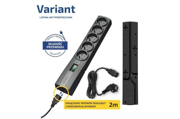 Nowe listwy antyprzepięciowe Classic I Variant