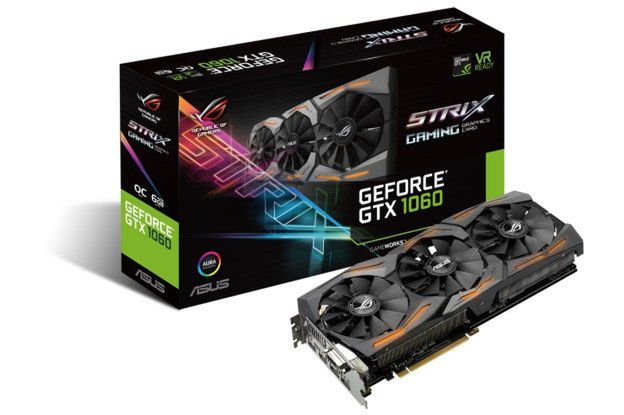 ASUS ROG - karty graficzne Strix GeForce GTX 1060