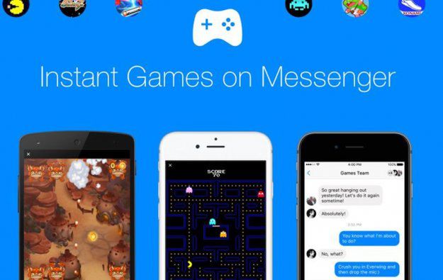 Instant Games - gry w Facebook Messengerze
