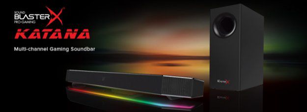 Sound BlasterX Katana – soundbar wyższej klasy